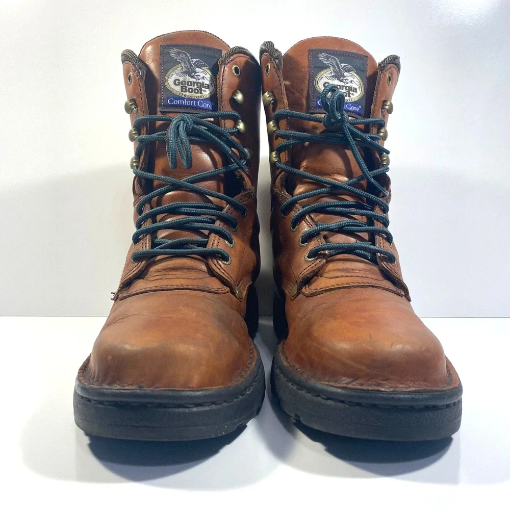 Georgia Boot Mens Size 9 Leather 8